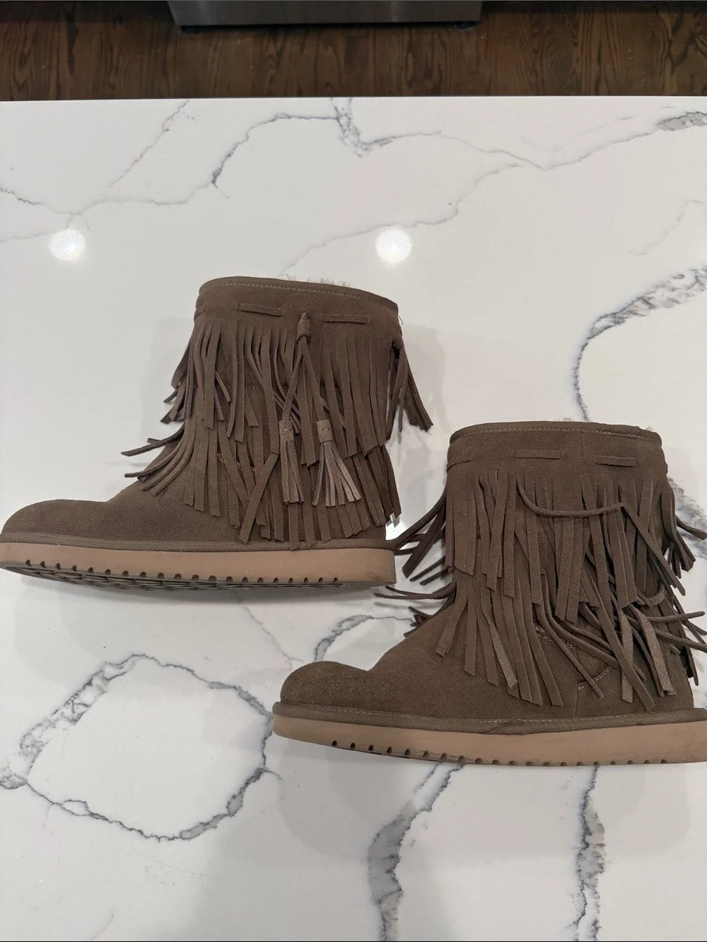 Koolaburra Cozy Shearling-Lined Boot in Taupe